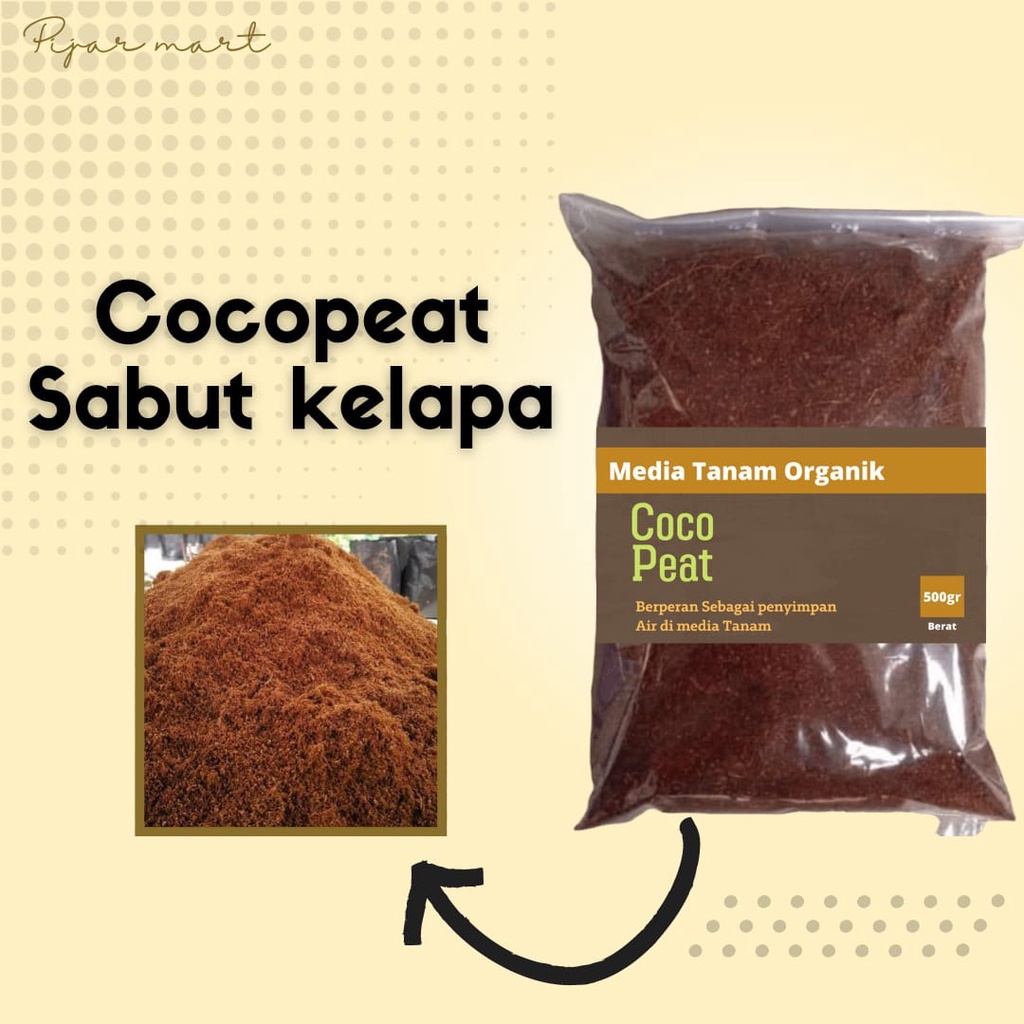 Cocopeat Coco Peat Cocopeat Media Tanam Hidroponik