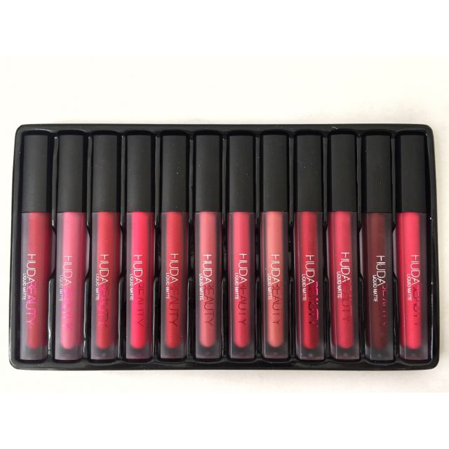 12 IN 1 BOX NEW LIPS LIQUID MATTE MINIS LIPSTICKS (READY STOCK) JASS