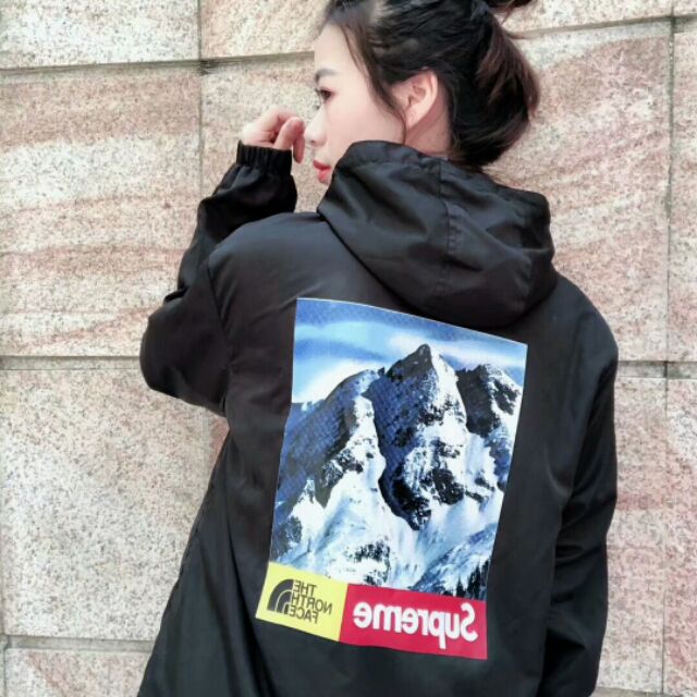 north face x supreme mountain parka