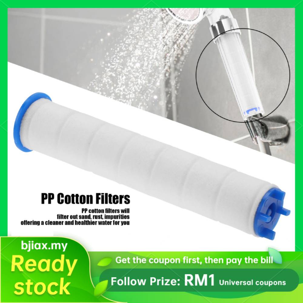 Bjlax Shower Head Filters Negative Ions Pressurized Handheld Bathroom