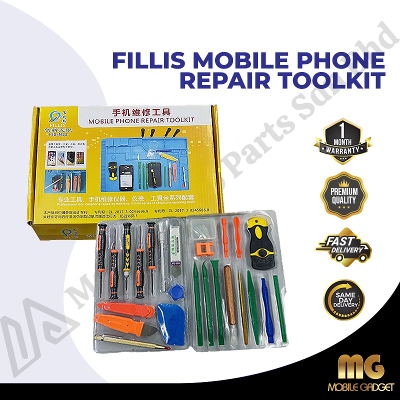 Fillis Mobile Phone Repair Toolkit Phone Repair Kit Phone Repair Tools