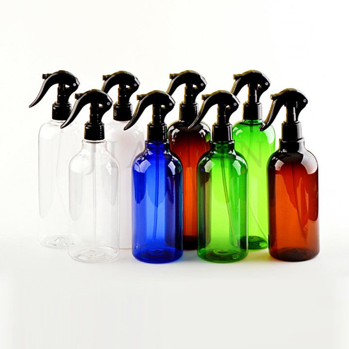 essential oils in plastic spray bottle