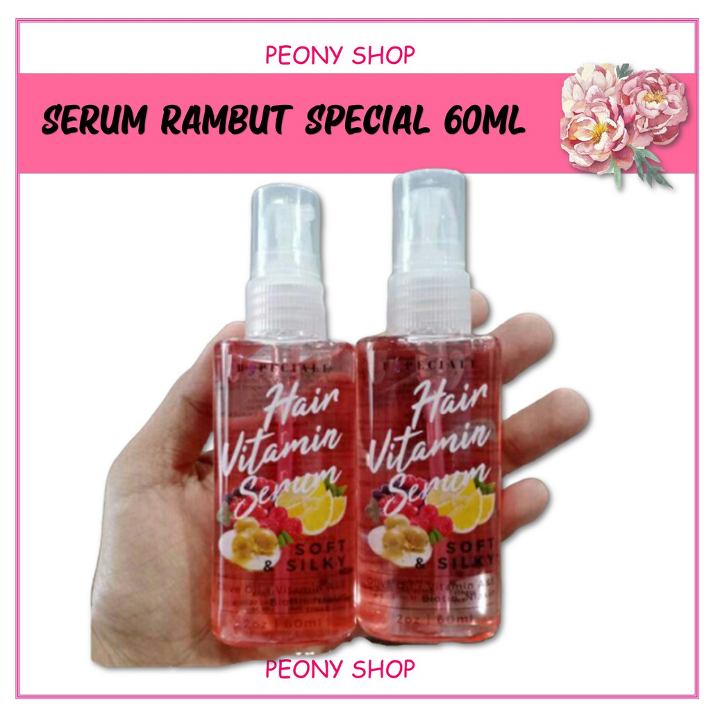 SET COMBO 2 BOTOL  BSPECIALE VITAMIN  HAIR SERUM SERUM 