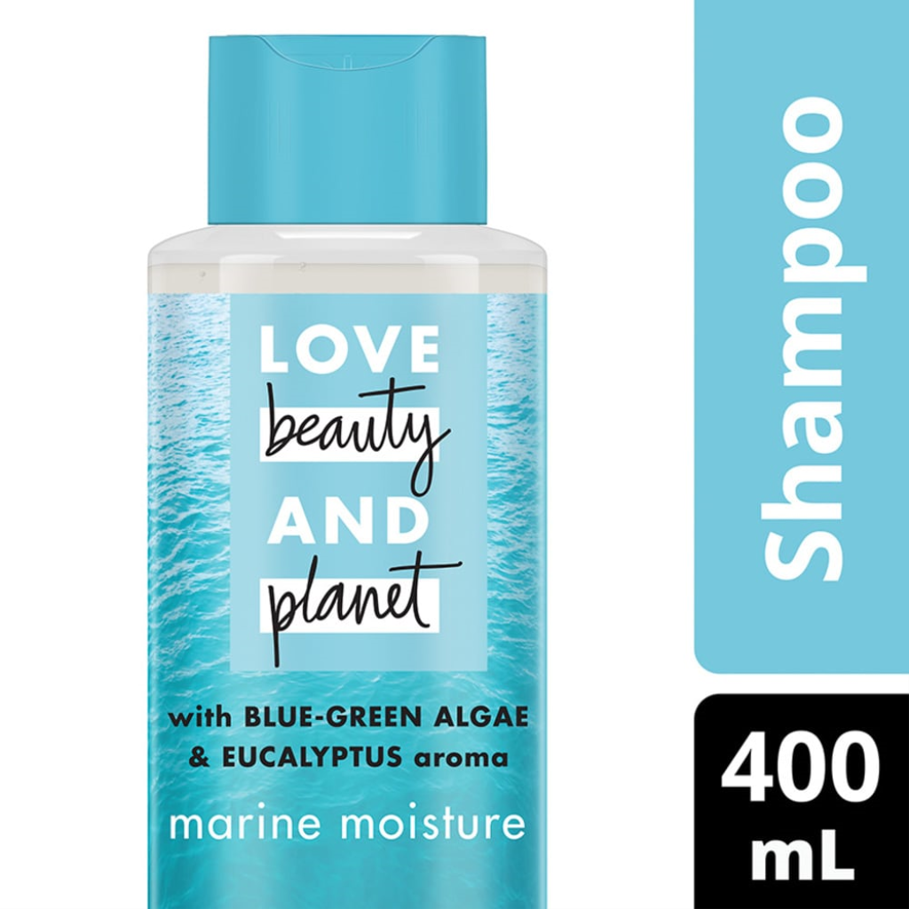 LOVE BEAUTY & PLANET Clean Ocean Shampoo Marine Moisture 400ml | Shopee ...