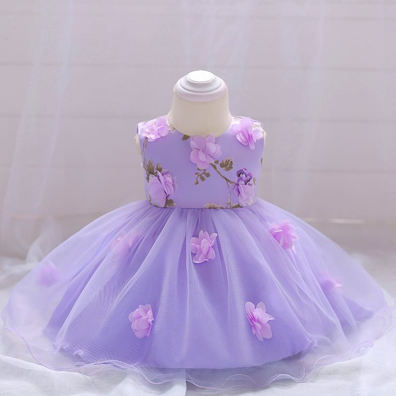 lavender baby dress