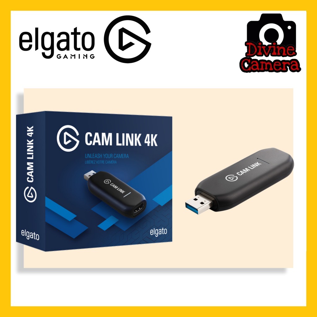 Elgato Camlink 4k 1080p 60fps Or Even Up To 4k At 30 Fps Cam Link 4k Game Capture Card 10gam9901 Shopee Malaysia