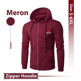 𝐒-𝟔𝐗𝐋 Hoodies Unisex Long Sleeve Solid Zipper Sweatshirts Meron/Black/Gray/Dark Blue