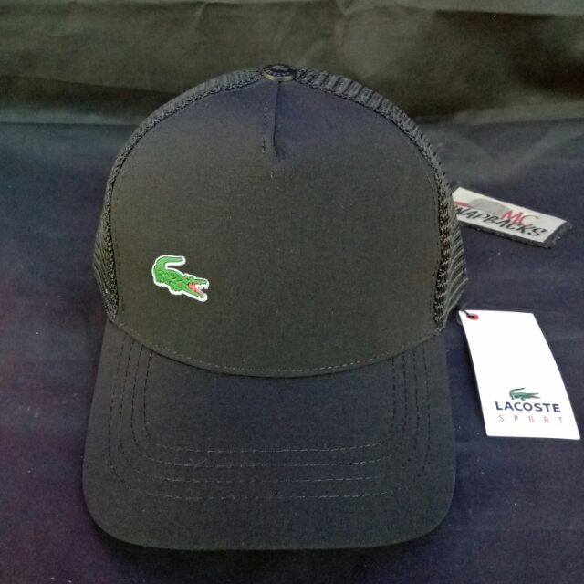 lacoste trucker cap