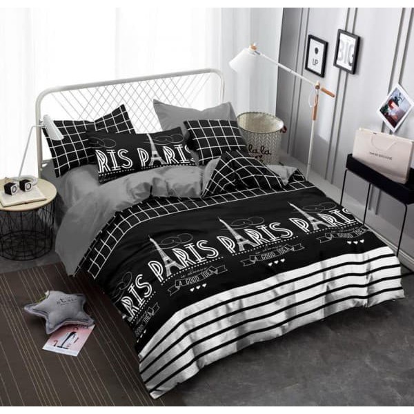 CADAR SET COMFORTER 6 IN 1 - PARIS  Shopee Malaysia