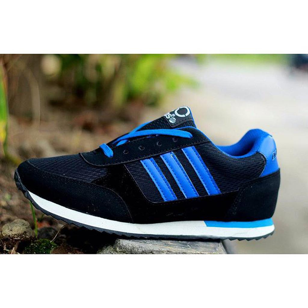 adidas neo black casual shoes