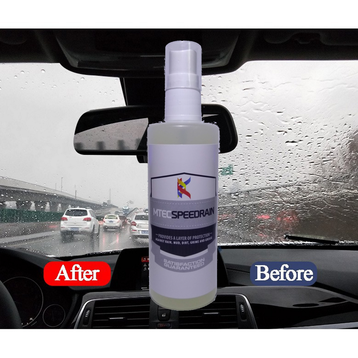 MTEC SPEED RAIN WATERPROOF COATING REPELLANT SPRAY CAR ANTI RAIN 
