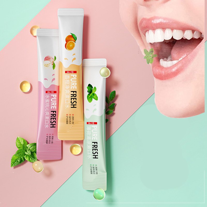 Portable mouthwash/breath refresher/travel gargle sachet Shopee Malaysia