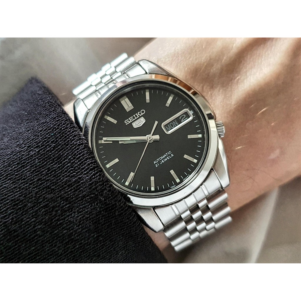 NOT REAL PRICE SEIKO Series 5 Automatic Black Dial Men's Watch SNK361 |  Shopee Malaysia