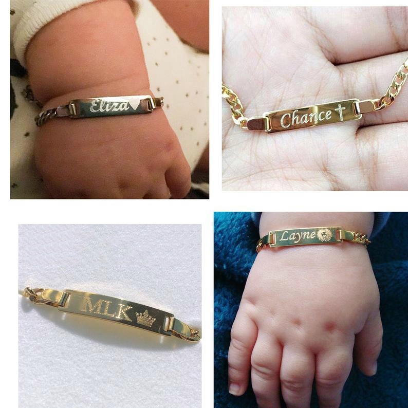 baby name bracelet