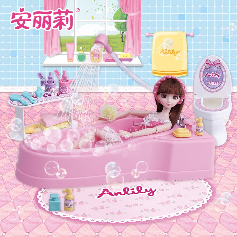 Girl Gifts Kids An Lili Hey, Baby Doll Bathtub With Shower Stall