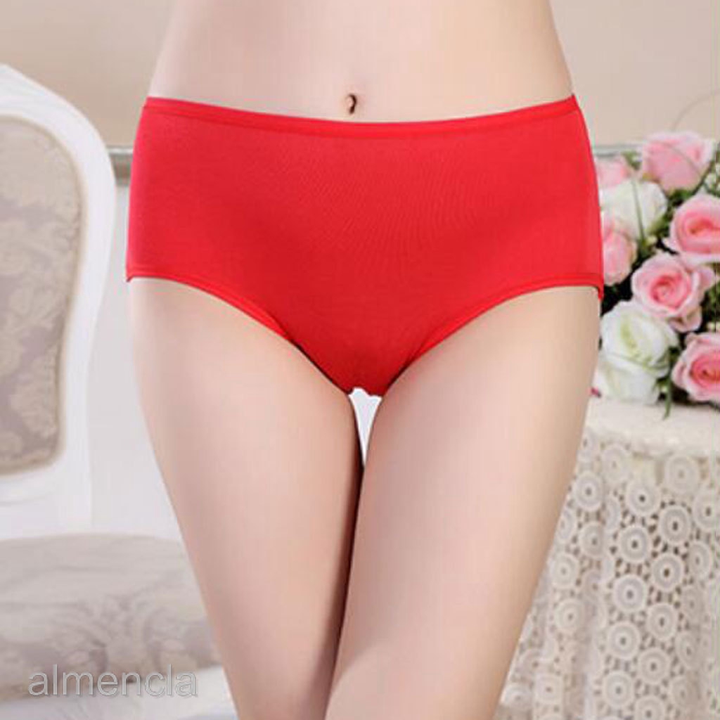 5pc Period Leakproof Physiological Night Pants Seamless Panties for Women M