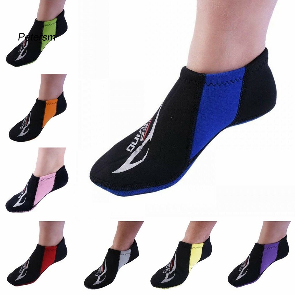 PST_3mm Unisex Neoprene Diving Scuba Surfing Socks Water Snorkeling