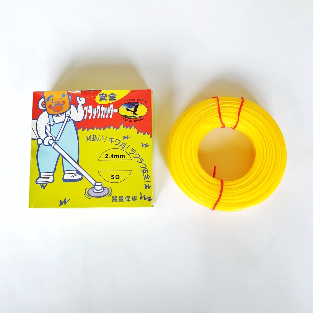 🔥100% ORIGINAL🔥 2.4mm Nylon Trimmer Line / Tali Mesin Rumput / Brush Cutter / Grass Cutting / Potong Rumput
