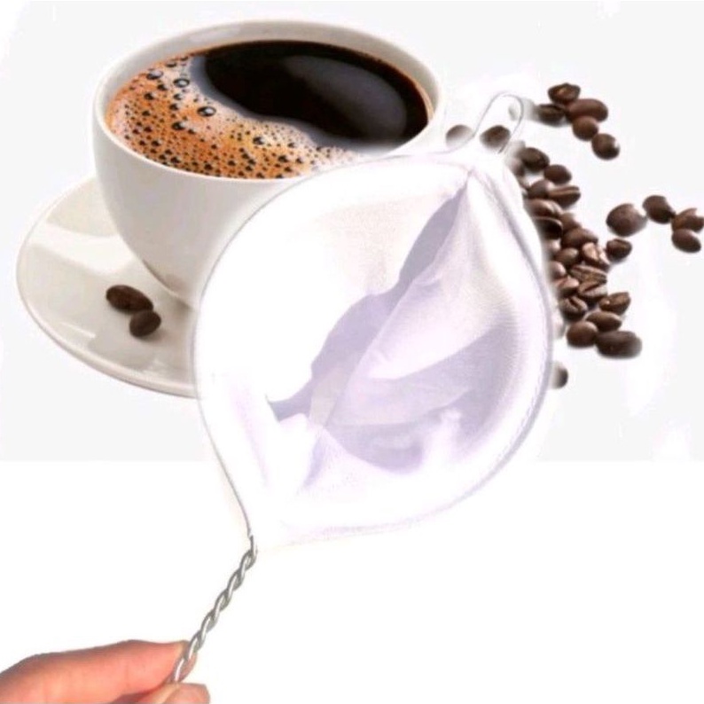 Cloth Strainer Penuras Kopi Teh Santan Filter Coffee Tea Coconut Milk
