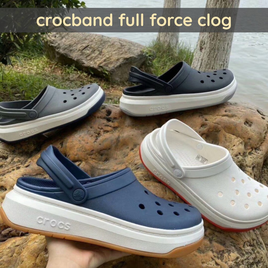 Crocs Full Force Clog Slide Sandals 36-45 for Men | Shopee Malaysia