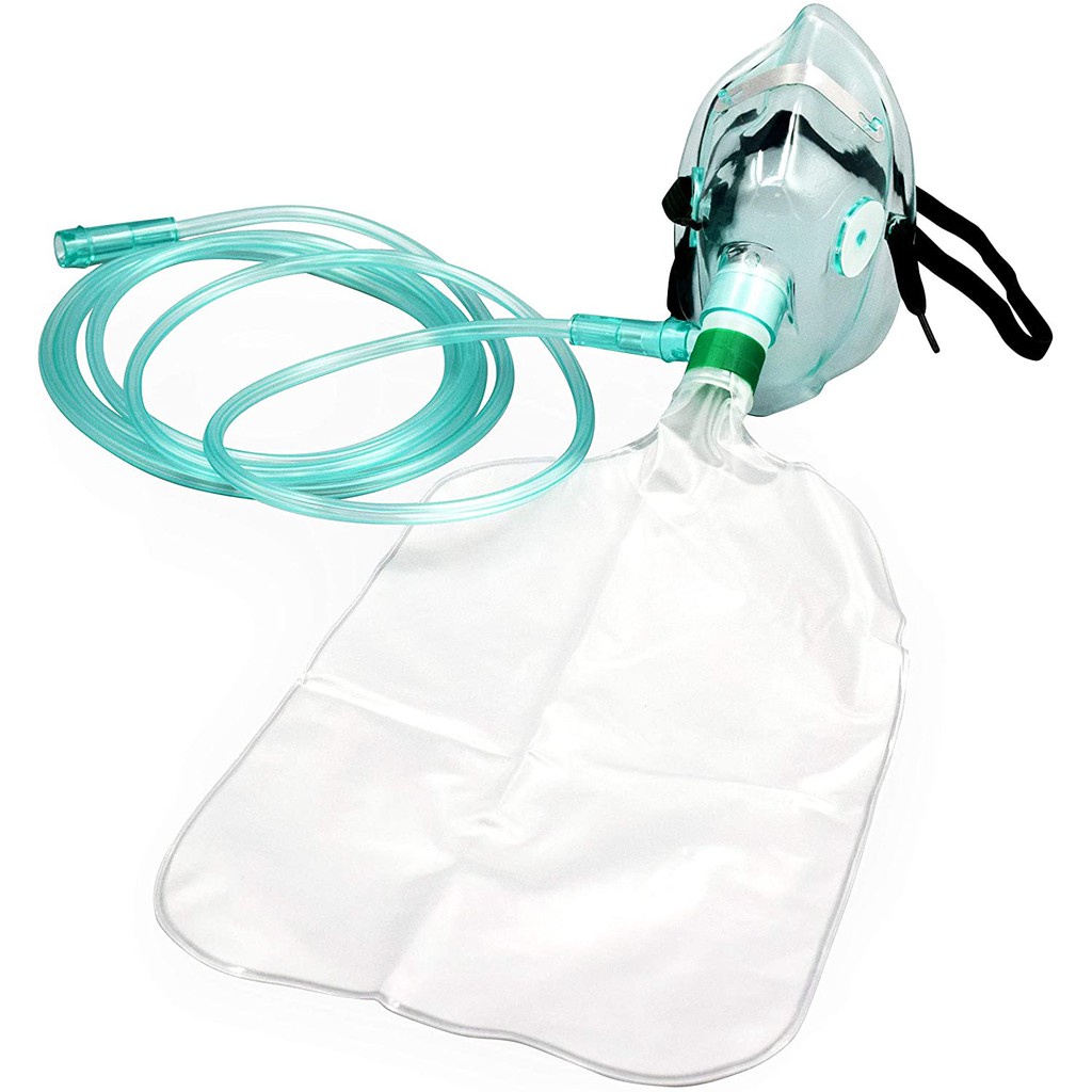 High flow NonRebreathing Adult Oxygen Mask 1PC Shopee Malaysia