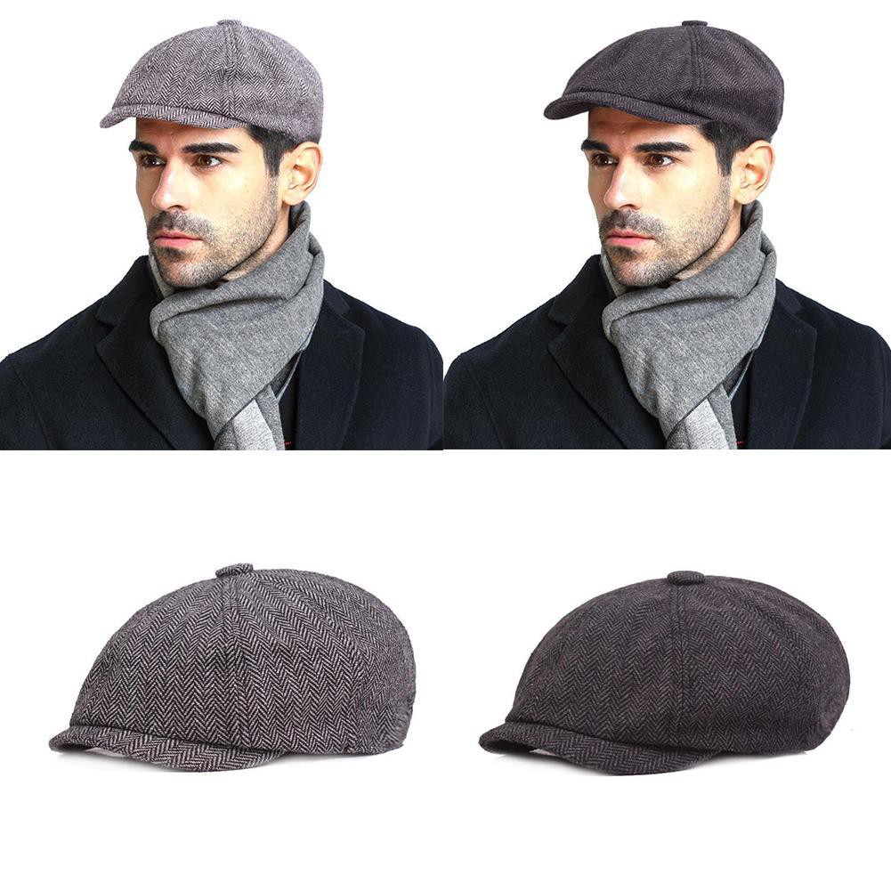 8 panel flat cap