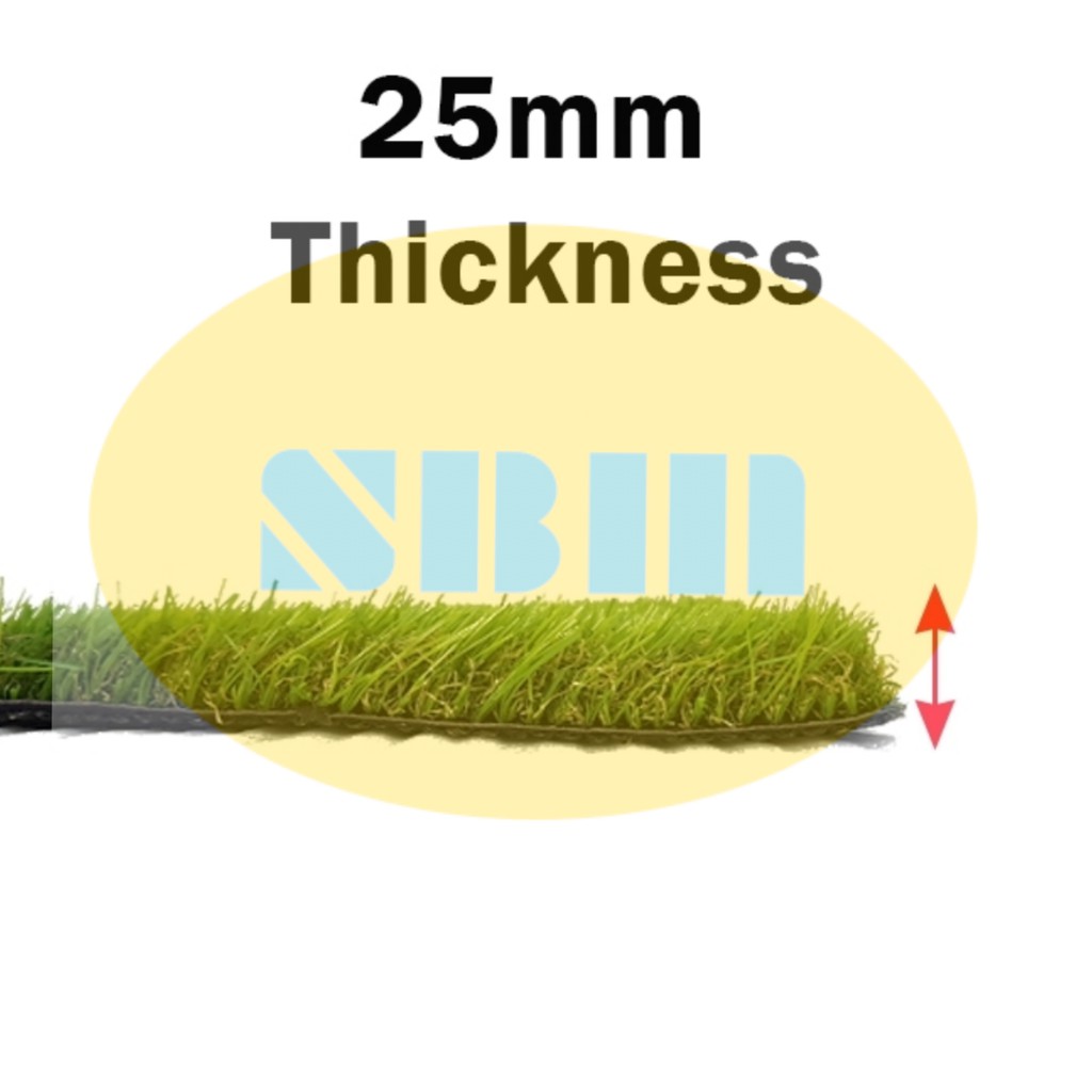 [SBM] 25MM ARTIFICIAL GRASS CARPET - 2M X 25M X 25MM FAKE GRASS ...