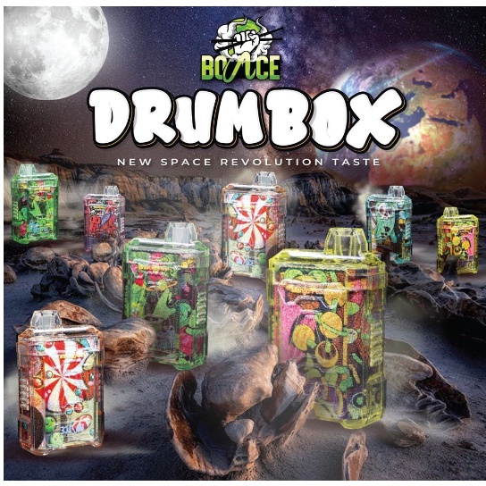 BOUNCE Drum Box 7000 Puffs Disposable Pod Drumbox 7000Puff (FREE GIFT