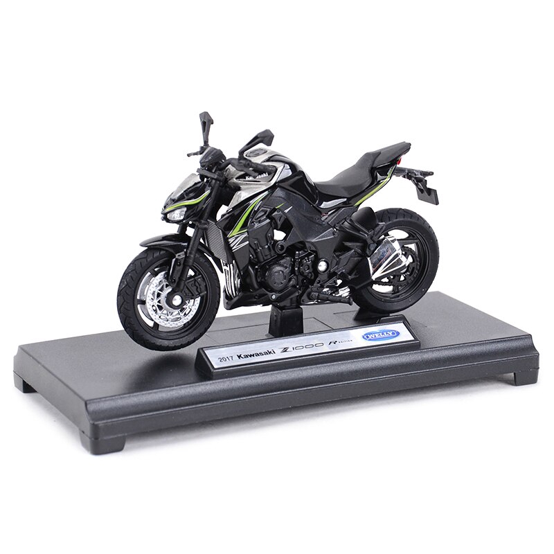 Welly 1:18 Kawasaki 2017 Z1000 R Edition Static Die Cast Vehicles 
