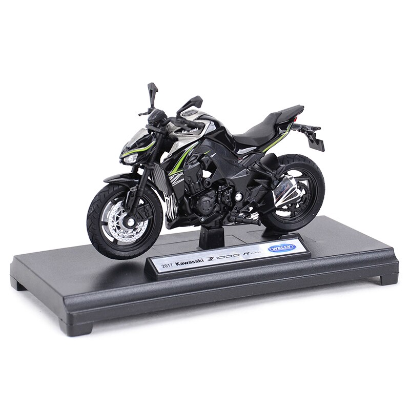 Welly 1:18 Kawasaki 2017 Z1000 R Edition Static Die Cast Vehicles Welly 1:18 Kawasaki 2017 Z1000 R Edition Static Die Cast Vehicles