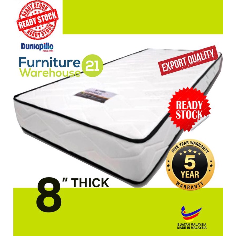 Dunlopillo Mattress / Generasi 2.0 / Queen Mattress / Tilam Single 8
