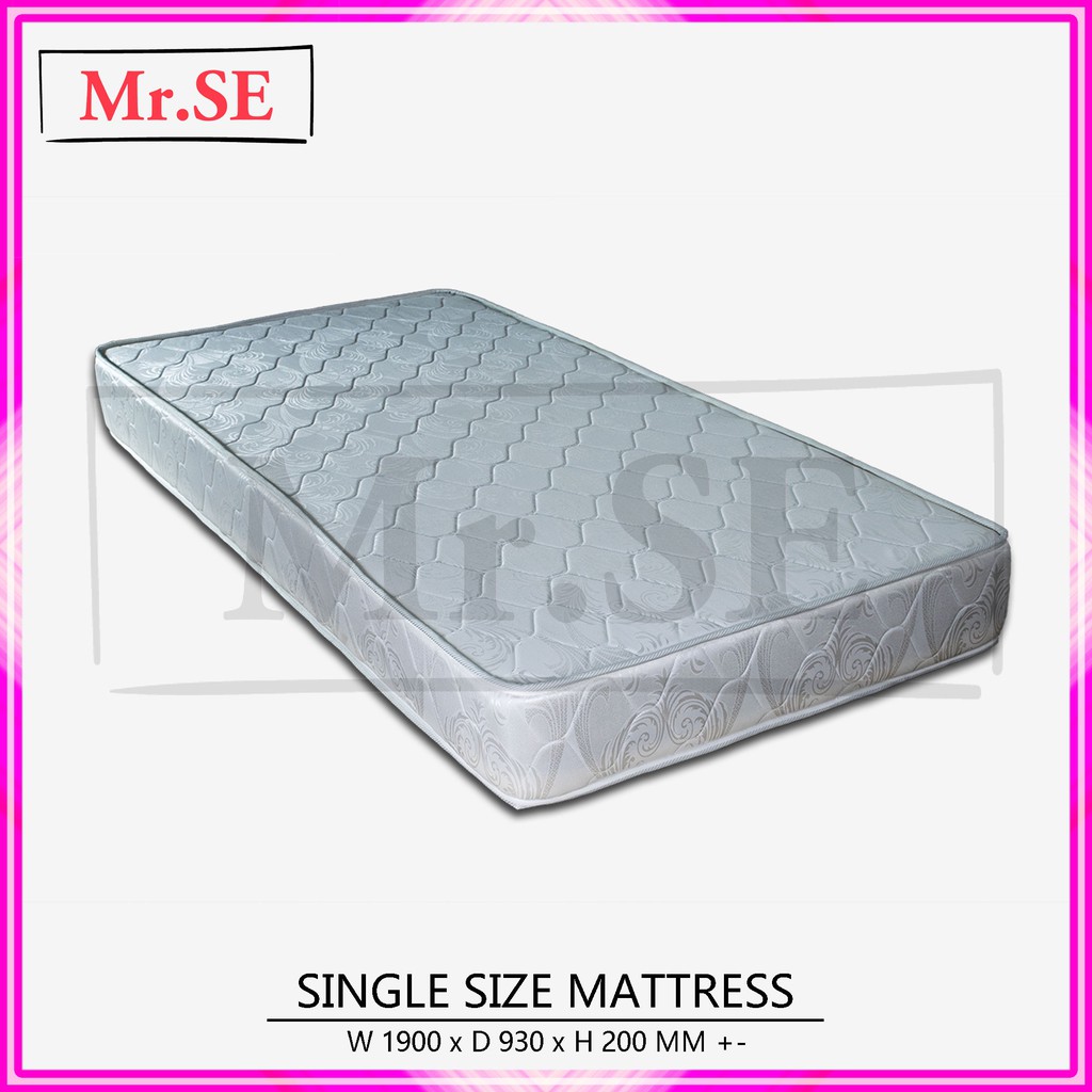 Mrse Hotel Quality Mattress Tilam Single Size Synthetic Latex Feel Tilam Bujang Shopee Malaysia