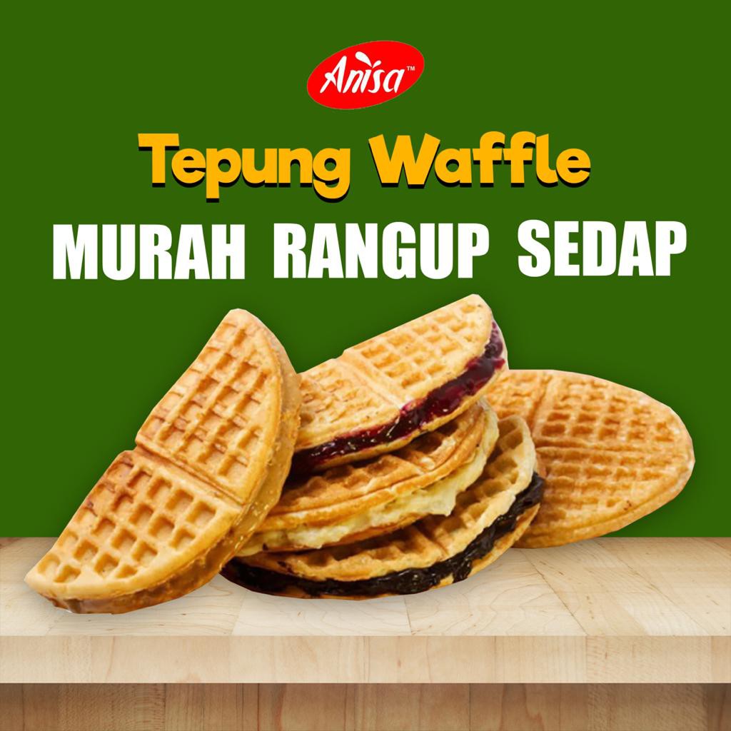 Tepung Waffle Anisa 1kg Bumiputera Shopee Malaysia