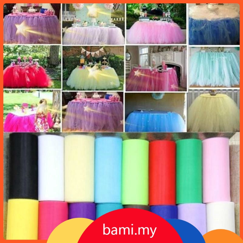 Tutu Tulle 6 X 5 25yard Trim Diy Wedding Gift Bow Craft Bridal