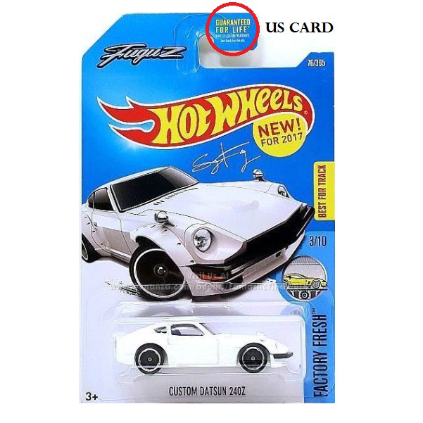 hot wheels custom datsun 240z blue