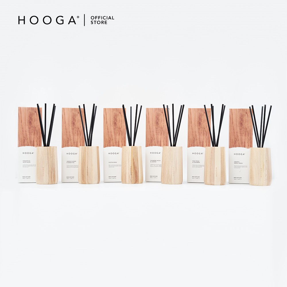 Beauty Personal Care Hooga Wood Series Reed Diffuser 100ml Shopee Malaysia