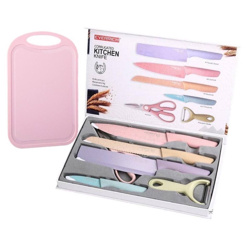D0261 EVCRIERH Kitchen Knife Set ER0278 Shopee Malaysia