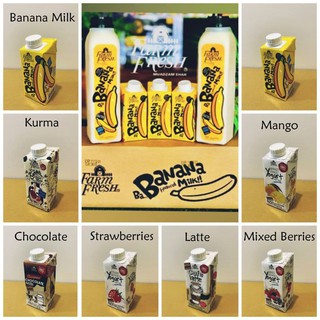 Ready Stock Farm Fresh Milk Carton 200mlx24pack Uht Yogurt Kurma Chocolate Latte Banana Milk Gemilang Store Shopee Malaysia