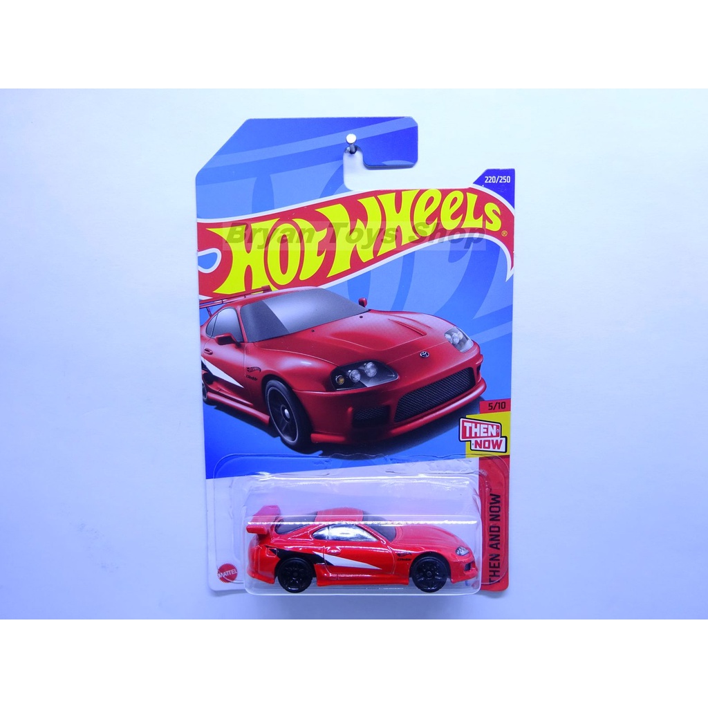 Hot Wheels Toyota Supra Red Shopee Malaysia