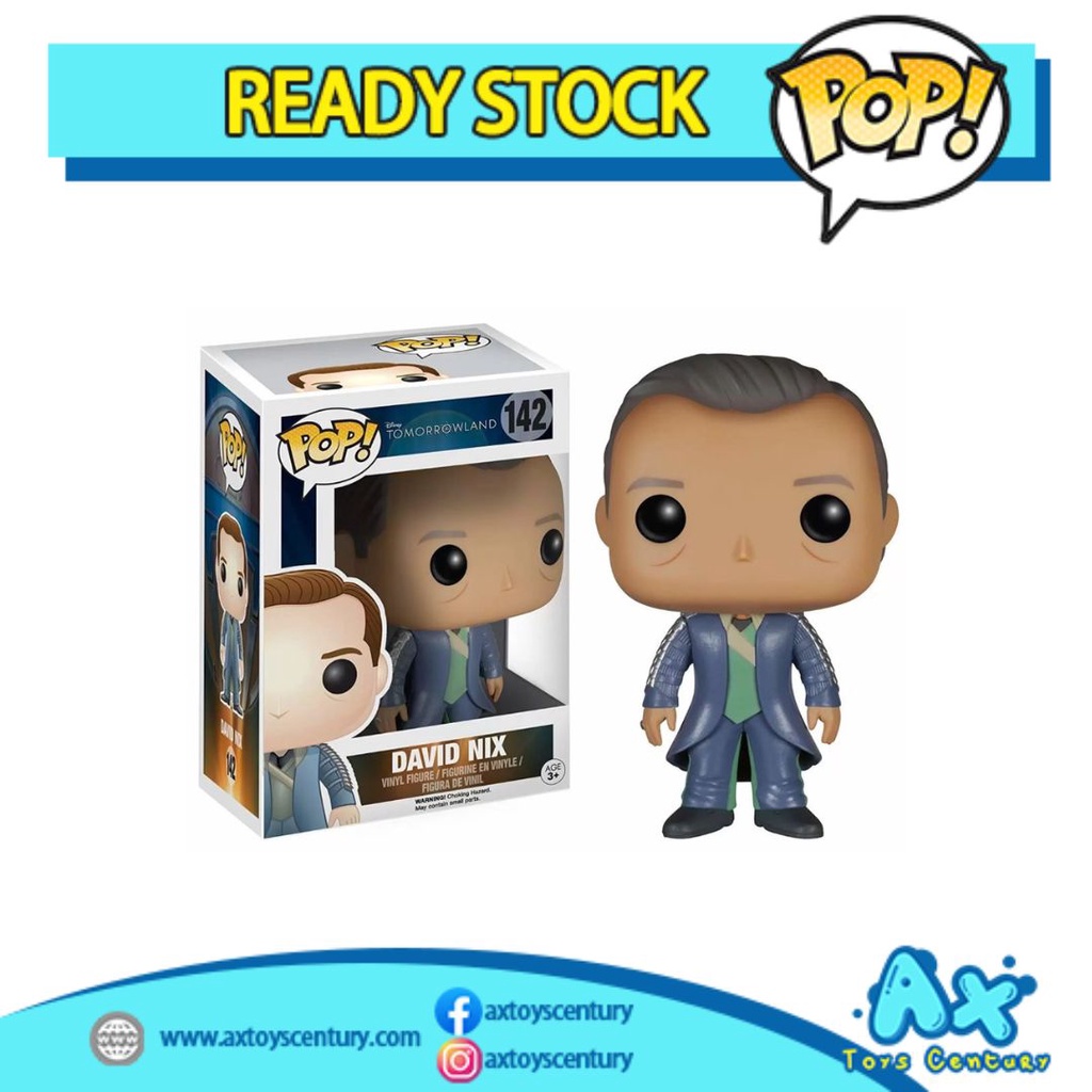 Funko Pop! Tomorrowland - David Nix #142 100% Genuine