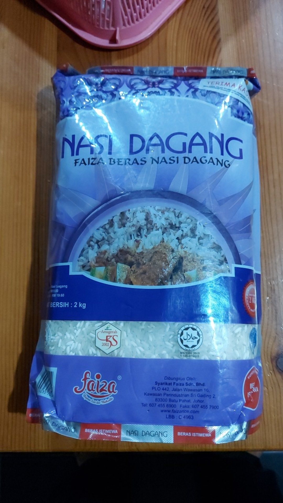 Bmf Beras Nasi Dagang Faiza 2kg Malaysia