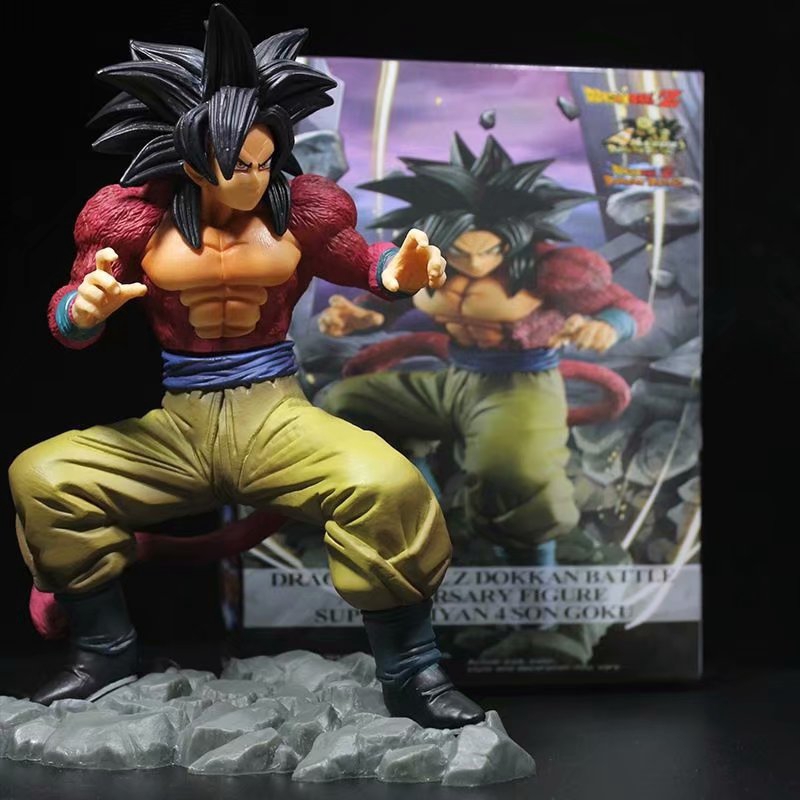 Dragon Ball Z Dokkan Battle Anniversary Figure Super Saiyan 4 Son Goku