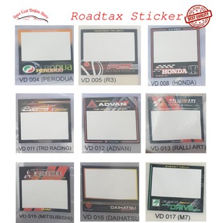 *READY STOCK* Bendera MALAYSIA Merdeka Sticker Kereta Road 