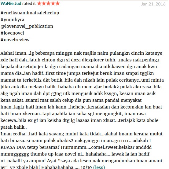 Buy 📚📖 Encik Suami Mat Salih Celup- Yumi Hyra  READY STOCK 