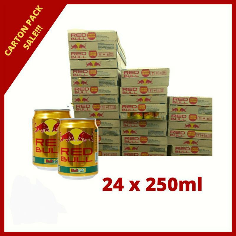 Redbull 24 Tin Carton Shopee Malaysia