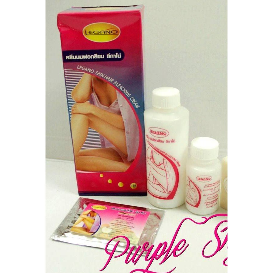 Legano Skin Hair Bleaching Cream Shopee Malaysia