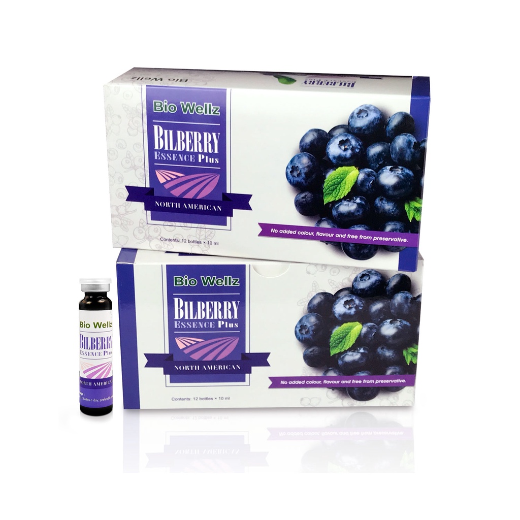 Natural Extract Bio Wellz Bilberry Essence Eye Supplement Drinks For
