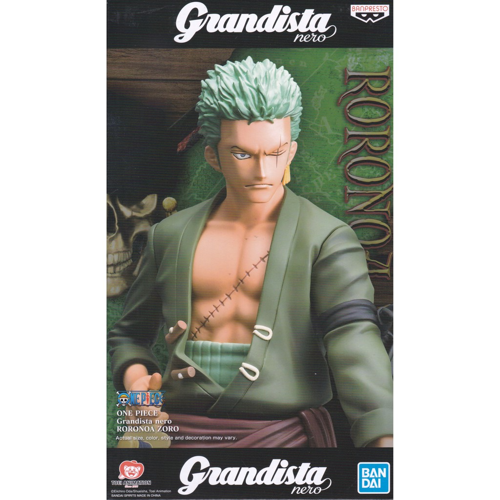 Bandai Banpresto Grandista Nero One Piece Roronoa Zoro Shopee Malaysia