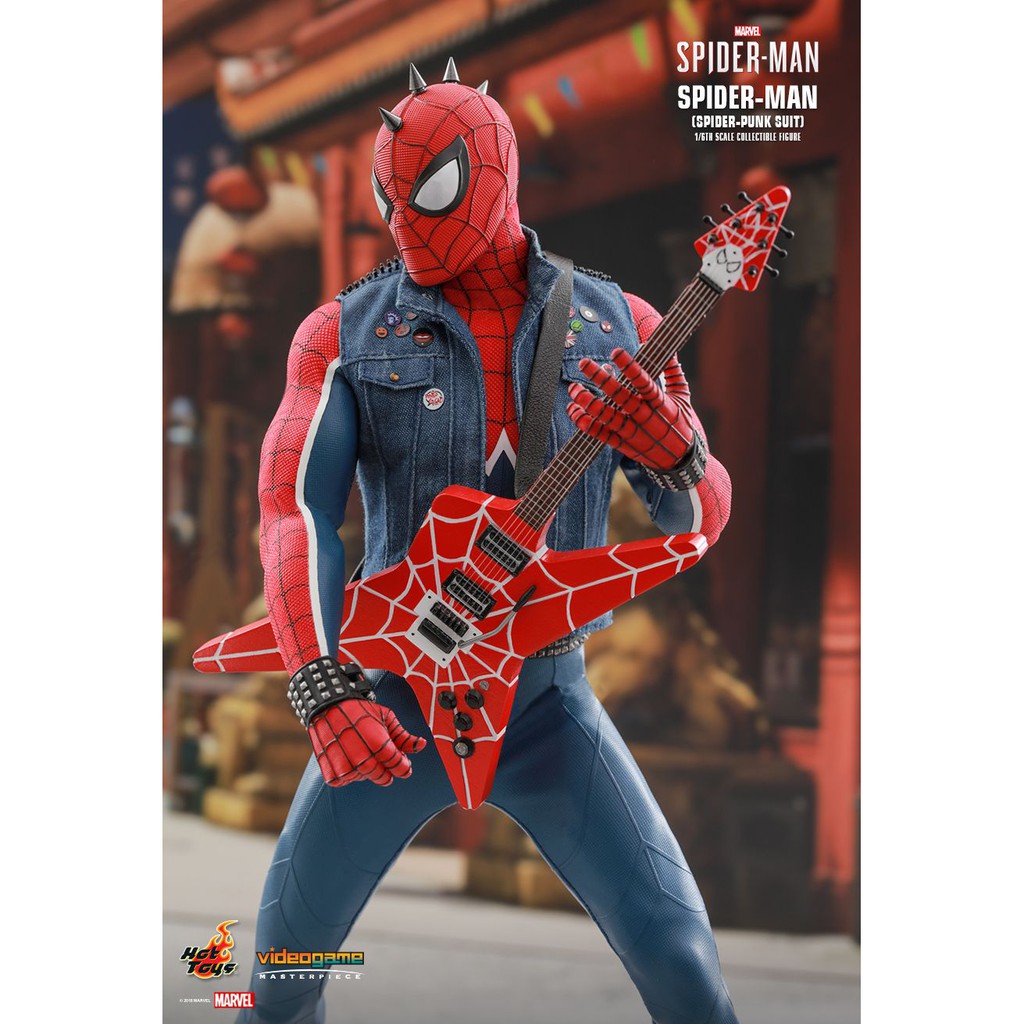 spider punk hot toys