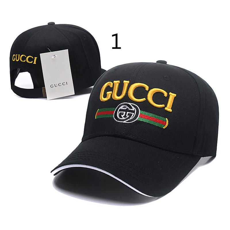 gucci logo baseball cap